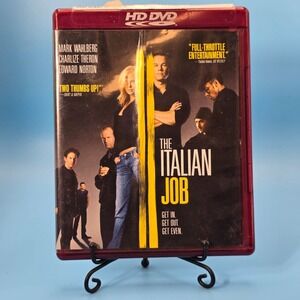 HD DVD The Italian Job – Action Heist Film, High Definition Format